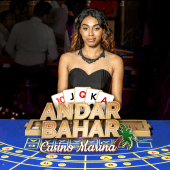 Casino Marina Andar Bahar game icon in the live casino shelf