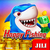 Happy Fishing game icon in the fishing shelf