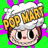 Popmart game icon in the slot shelf