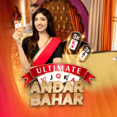 Ultimate Andar Bahar game icon in the live casino shelf